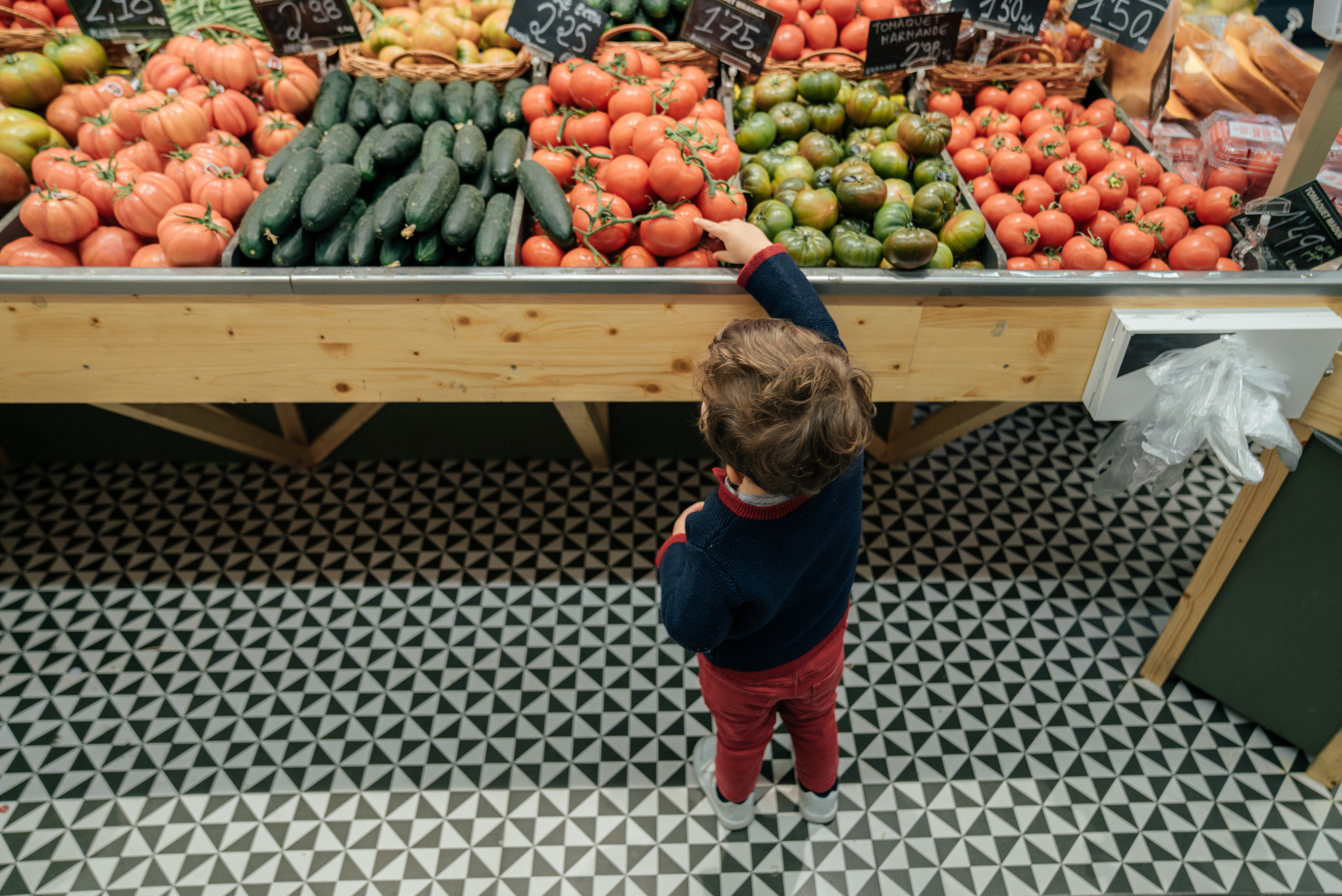 grocery shopping on a budget