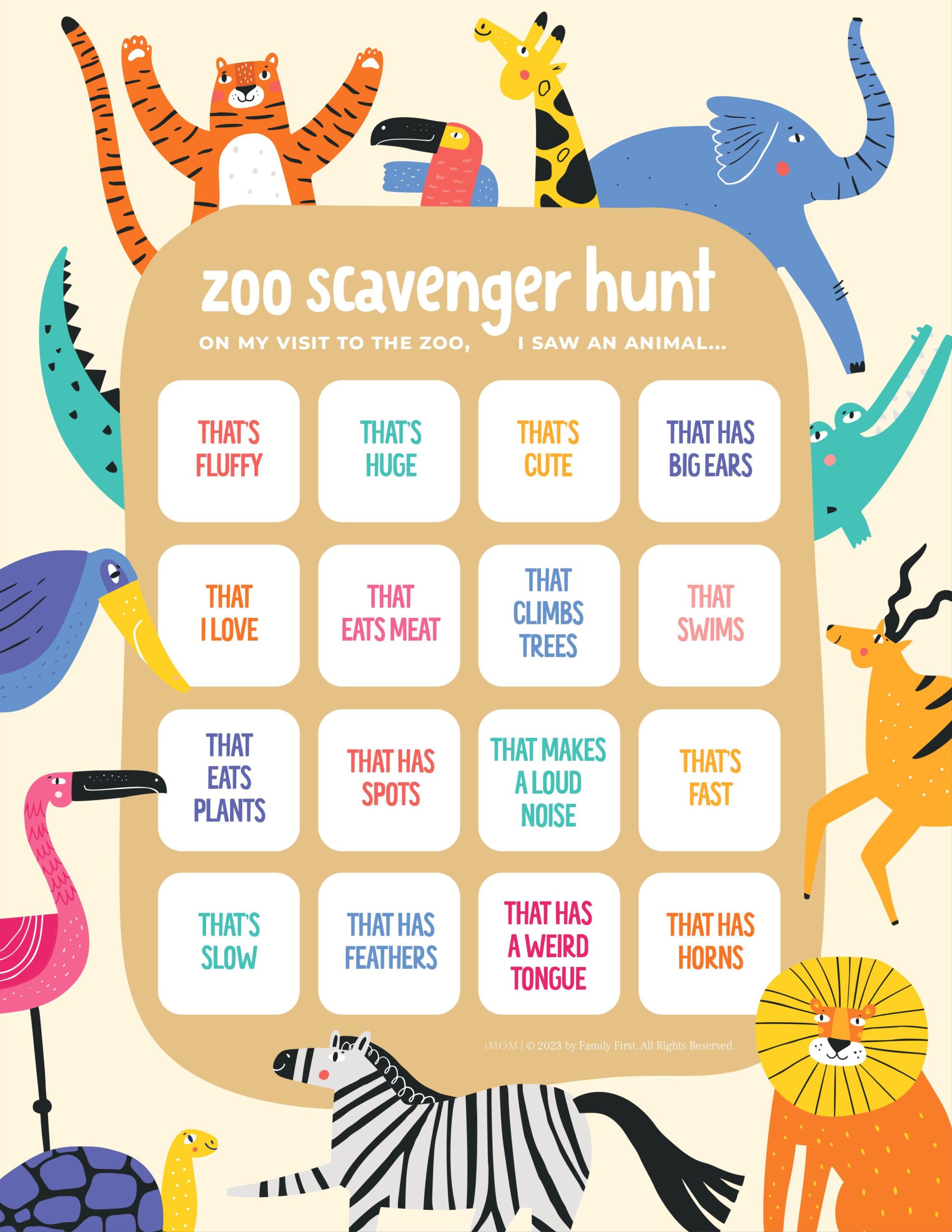 zoo-scavenger-hunt